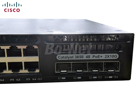 Full PoE 2x10G Uplink IP Base Switch Cisco WS-C3650-48FD-S 48 Gigabit Port